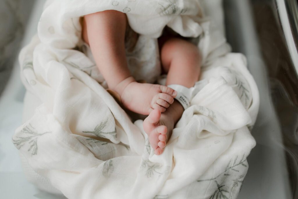 Tacoma Fresh Baby Hospital Newborn Photographer
