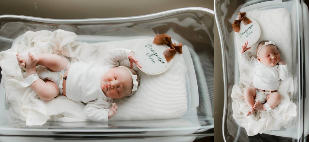 Tacoma Fresh Baby Hospital Newborn Photographer