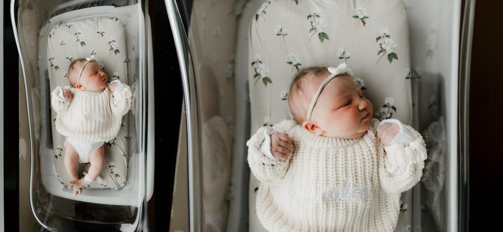 Tacoma Fresh Baby Hospital Newborn Photographer