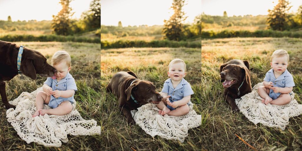family maternity session clark lake kent wa