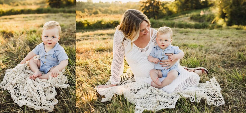 family maternity session clark lake kent wa