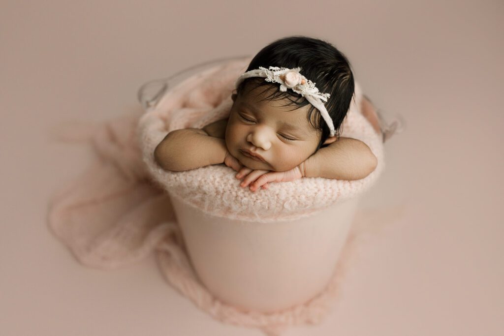 Tacoma Puyallup Studio Newborn Baby Photographer