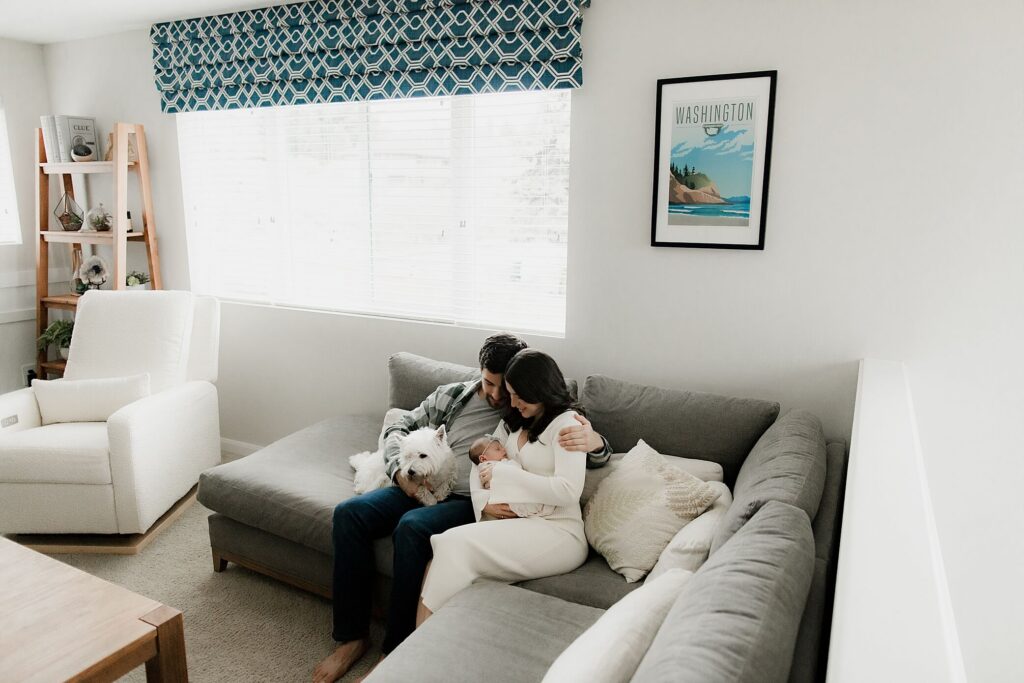 Newborn In Home Lifestyle Photographer Tacoma