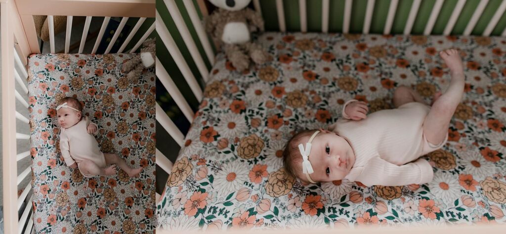 lifestyle newborn photography in seattle home