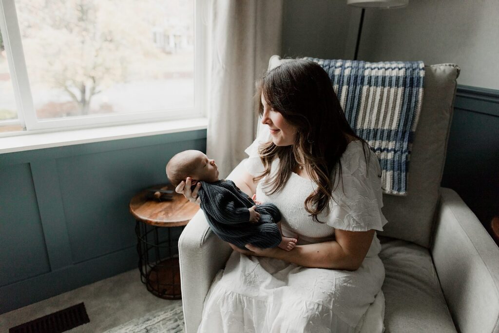 maple valley black diamond newborn photographer