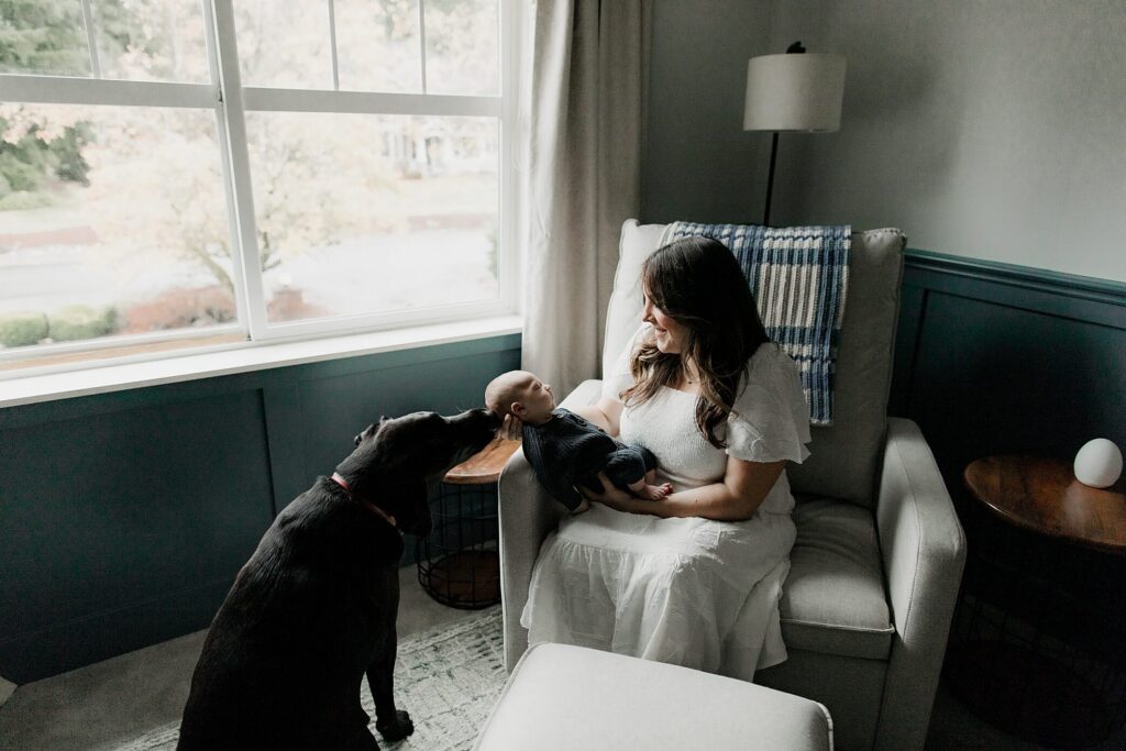 maple valley black diamond newborn photographer