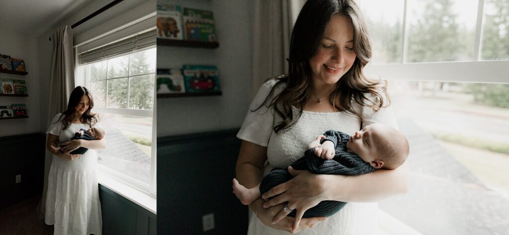 maple valley black diamond newborn photographer