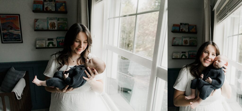 maple valley black diamond newborn photographer