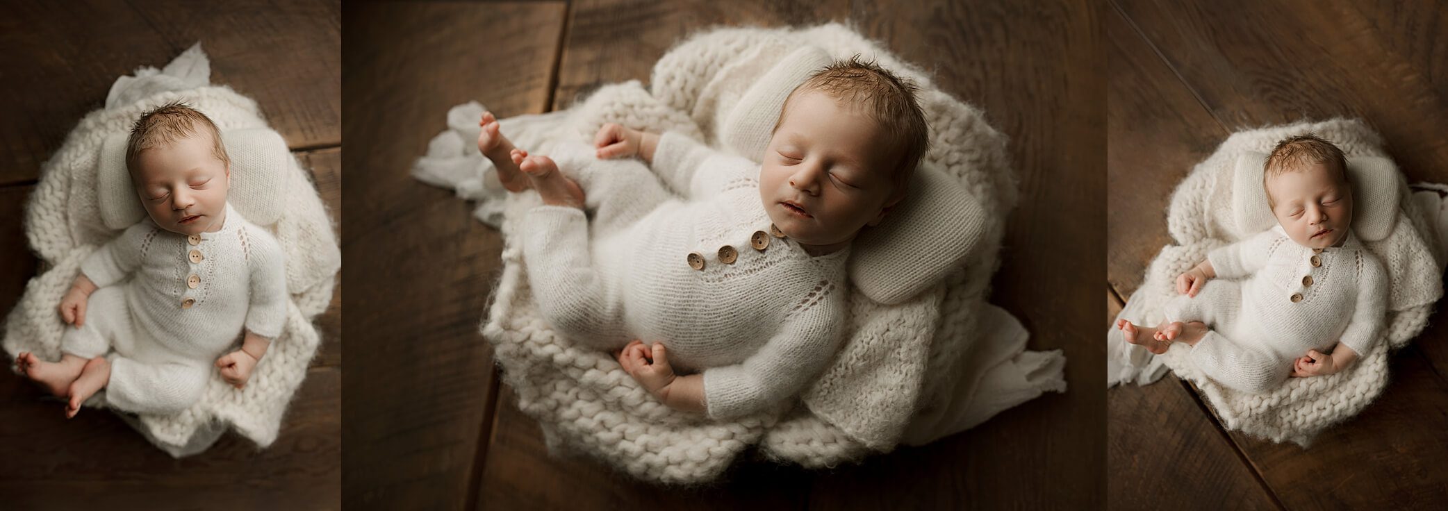 Posed newborn photography by Tacoma newborn photographer